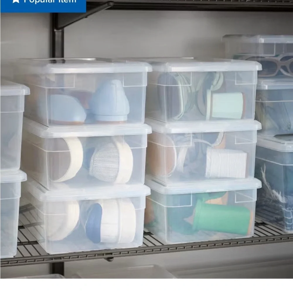 Container store SET OF 2 Our Shoe Box